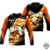 Pokemon Arcanine Costume 3D Zip Hoodie T-Shirt