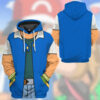 Pokemon Ash Ketchum 3D Hoodie And T-Shirt