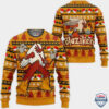 Pokemon Blaziken 3D Ugly Christmas Sweater And Hoodie