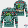 Pokemon Bulbasaur 3D Ugly Christmas Sweater And Hoodie