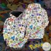Pokemon Full Printed 3D Hoodie