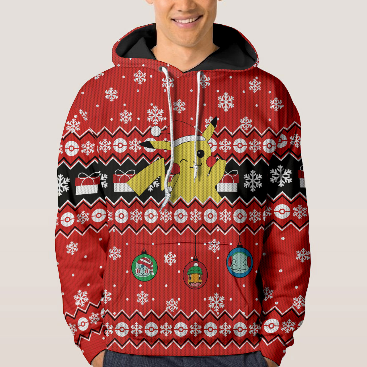 Pokemon Pikachu Christmas Gift 3D Shirt Pokemon Pikachu Christmas Gift 3D Shirt