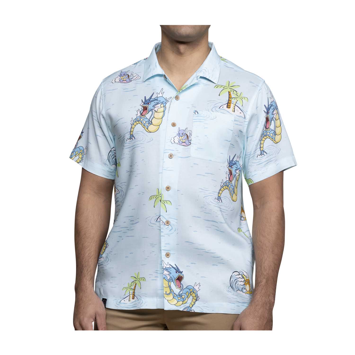 Pokémon Tropical Sea Surfing Hawaiian Shirt Pokémon Tropical Sea Surfing Hawaiian Shirt