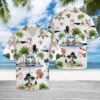 Poodle Vacation Hawaiian Shirt Summer Button Up