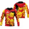 Pooh Walt Disney Disney Girl 3D Hoodie