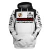 Porsche Motorsport Racing 3D Full Printing Hoodie