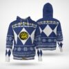 Power Ranger Blue 3D All Over Print Hoodie