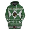 Power Ranger Green 3D Hoodie
