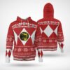 Power Ranger Red 3D All Over Print Hoodie