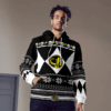 Power Ranger Uniform Black Hoodie