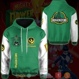 Power Rangers Mighty Morphin Dragonzord Personalized Custom 3D All Over Printed Hoodie