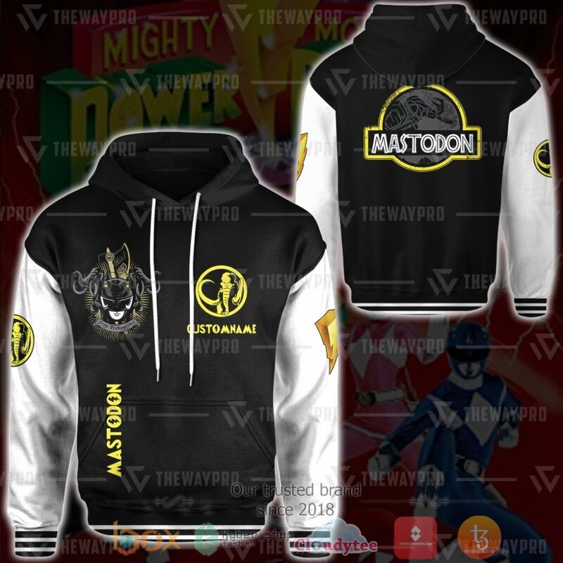 Power Rangers Mighty Morphin Mastodon Personalized Custom 3D All Over Printed Hoodie Power Rangers Mighty Morphin Mastodon Personalized Custom 3D All Over Printed Hoodie