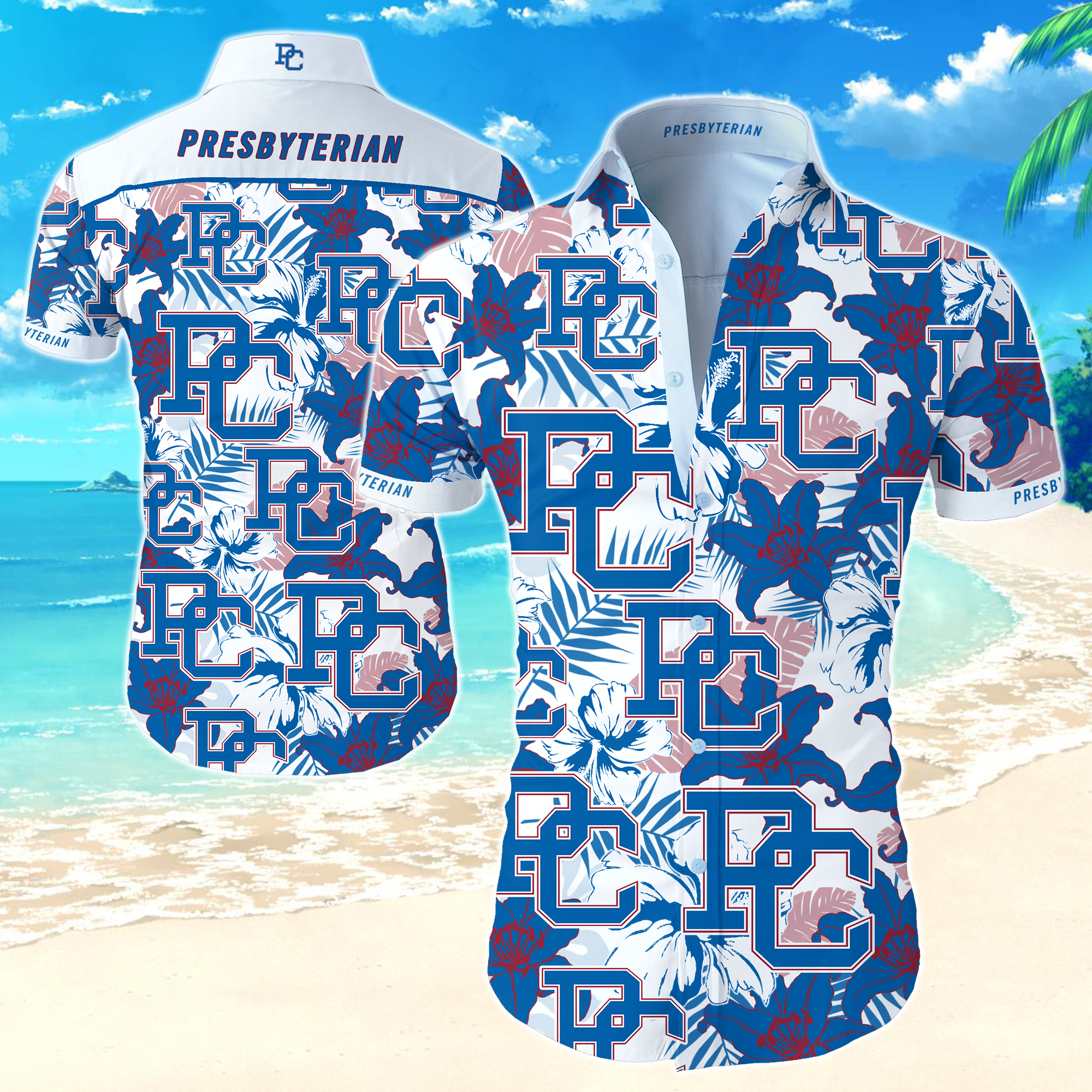 Presbyterian Blue Hose Hawaiian Shirt Summer Button Up Presbyterian Blue Hose Hawaiian Shirt Summer Button Up