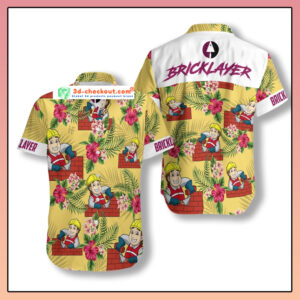 Proud Bricklayer Hawaiian Shirt