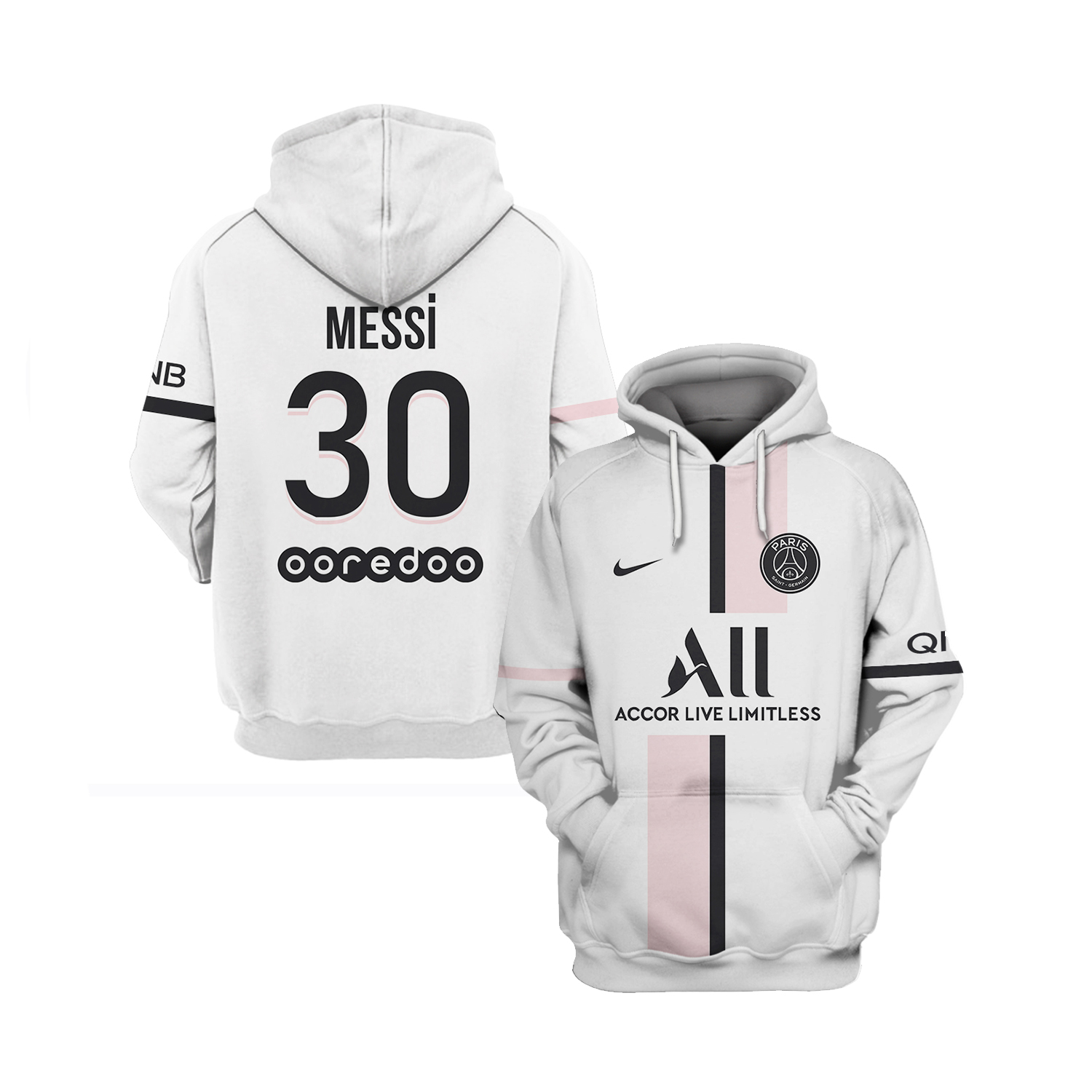 Psg Messi 3D Hoodie And Shirt Psg Messi 3D Hoodie And Shirt