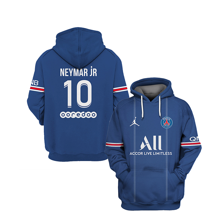 Psg Neymar 3D Hoodie And Shirt Psg Neymar 3D Hoodie And Shirt