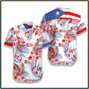Puerto Rico Hawaiian Shirt