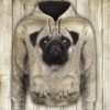 Pug Cute 3D Hoodie
