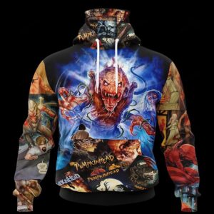Pumpkinhead Halloween Horror 3D Hoodie Mask