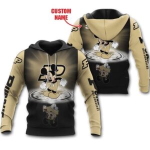 Purdue Boilermakers Mickey Custom Name Shirt