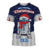 R2-D2 All I Want For Christmas Is R2 3D Shirt