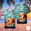 Raf Rc-135W Rivet Joint Hawaiian Shirt