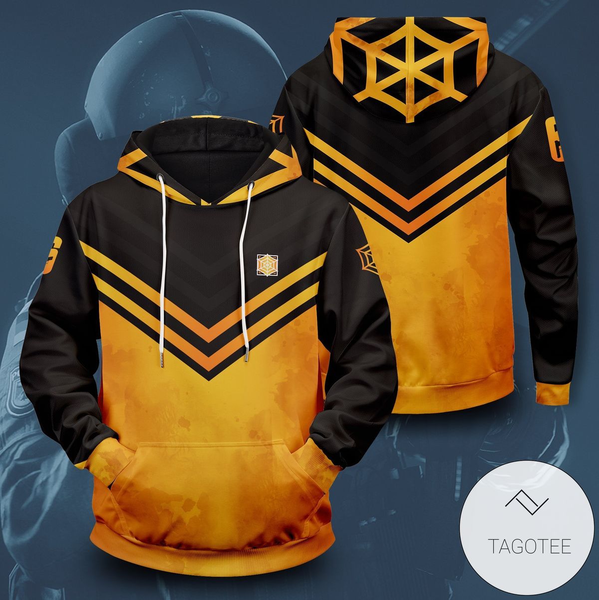 Rainbow Six Siege Jager Pullover Hoodie Tagotee Rainbow Six Siege Jager Pullover Hoodie Tagotee