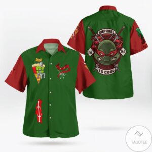Raphael Tmnt Hawaiian Shirt