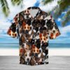 Rat Terrier Hawaiian Shirt Summer Button Up