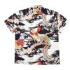 Rayon Crepe Japanese Chicken Onaga Dori Hawaiian Shirt