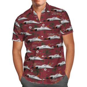 Rcaf Avro Arrow Cf-105 Rl 203 Hawaiian Shirt