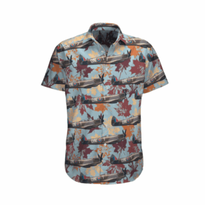 Rcaf Supermarine Spitfire Mk Xvie Hawaiian Shirt