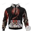 Red Pyramid Halloween Horror 3D Hoodie