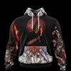Red Pyramid Halloween Horror 3D Hoodie