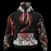 Red Pyramid Halloween Horror 3D Hoodie Mask