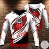 Red Skull Buccaneers 3D Hoodie