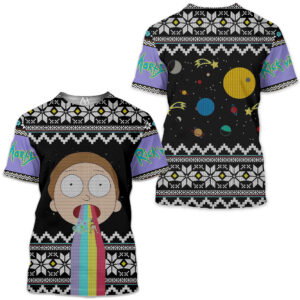 Rick And Morty Galaxy 3D Shirt