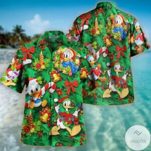 Ring A Bell With Donald Christmas Hawaiian Shirt