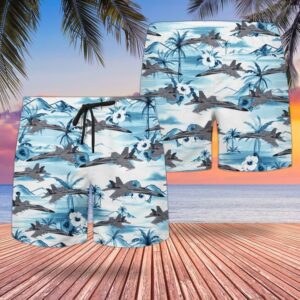 Rn Phantom Ii F-4K Hawaiian Shirt