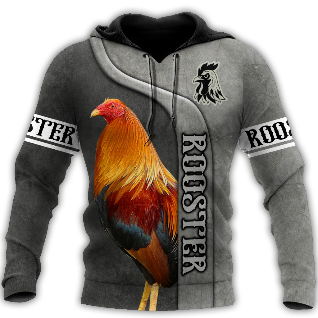 Rooster 3D Printed Unisex Shirts And Hoodies Rooster 3D Printed Unisex Shirts And Hoodies
