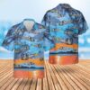 Royal Navy Westland Sea King Has6 Hawaiian Shirt