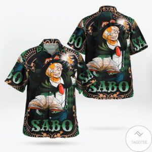 Sabo One Piece Hawaiian Shirt