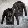 Samurai All Over Printed Hoodie And T-Shirt