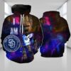 San Diego Padres Baby Groot Over Print Full 3D Hoodies