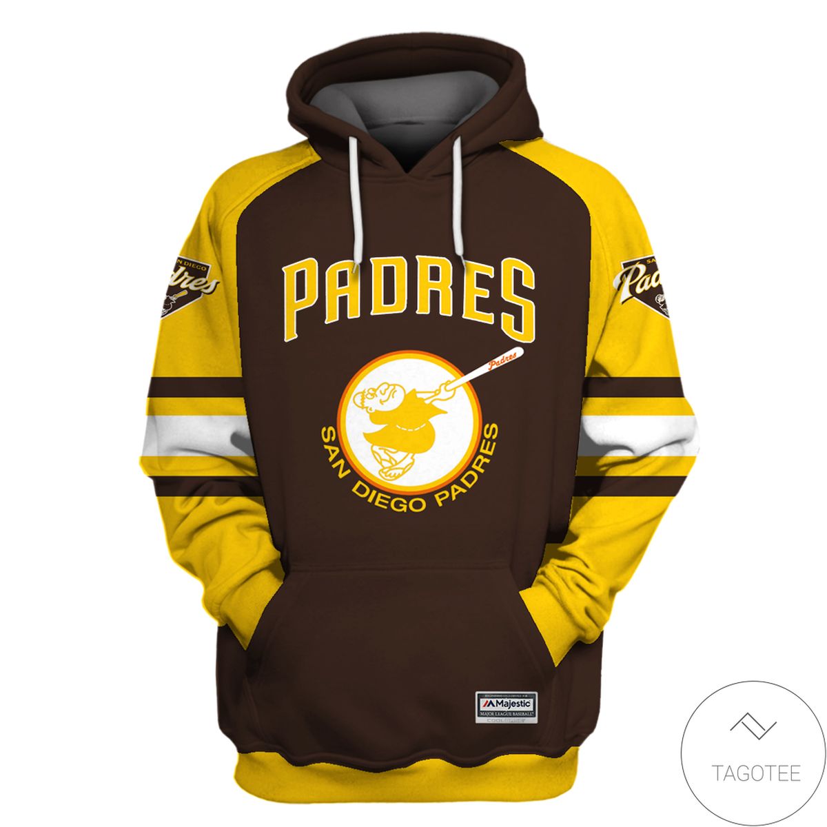 San Diego Padres Branded Team Unisex 3D Hoodie San Diego Padres Branded Team Unisex 3D Hoodie