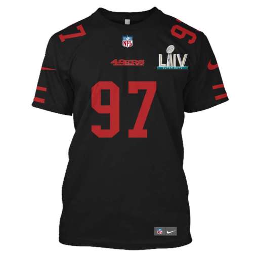 San Francisco 49Ers Nick Bosa 97 Super Bowl Liv 3D Shirt San Francisco 49Ers Nick Bosa 97 Super Bowl Liv 3D Shirt