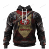 San Francisco 49Ers Warrior Customized Hoodie Jersey