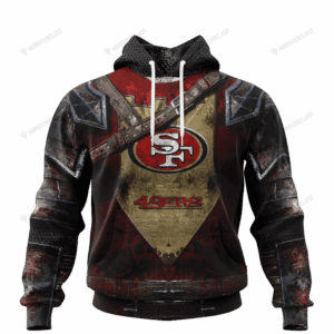 San Francisco 49Ers Warrior Customized Hoodie Jersey