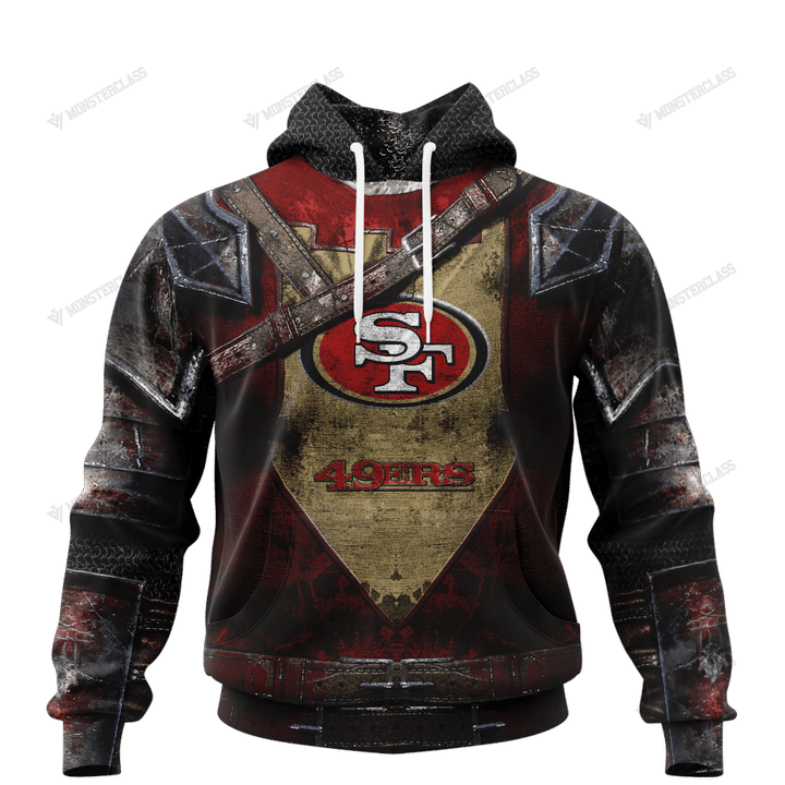 San Francisco 49Ers Warrior Customized Hoodie Jersey San Francisco 49Ers Warrior Customized Hoodie Jersey