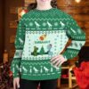 Santaaa Dinosaur Christmas Knitted 3D Hoodie